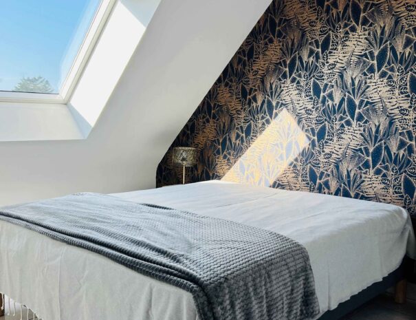 Chambre "bleu et or"